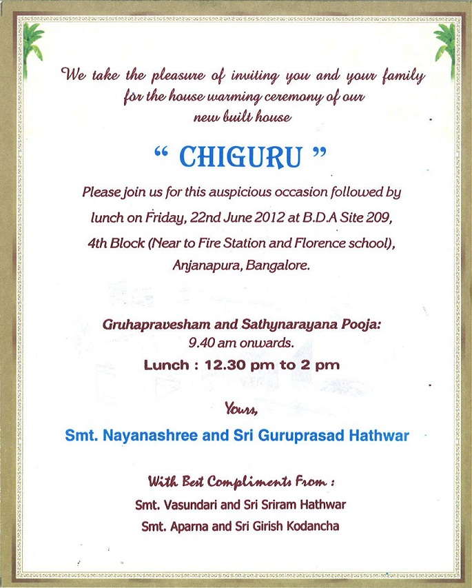 nayanshree house in bangalore